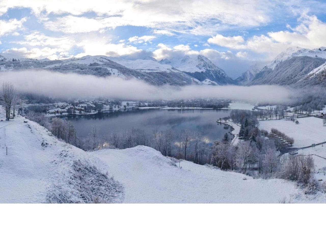 Appt T2 4 Pers Saint Lary Centre Village Parking Eksteriør bilde