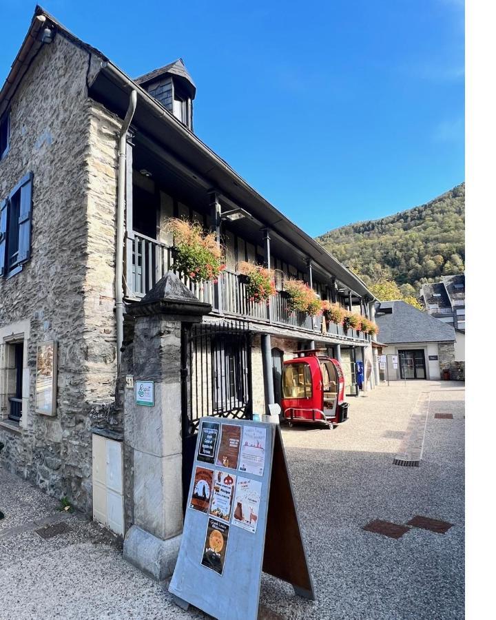 Appt T2 4 Pers Saint Lary Centre Village Parking Eksteriør bilde