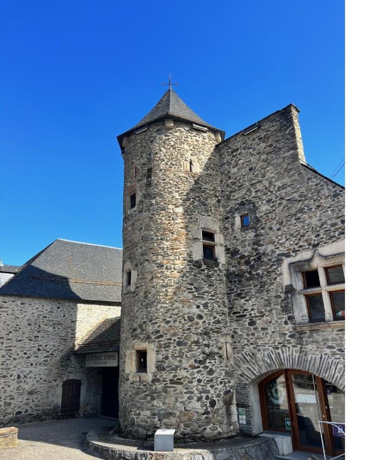 Appt T2 4 Pers Saint Lary Centre Village Parking Eksteriør bilde