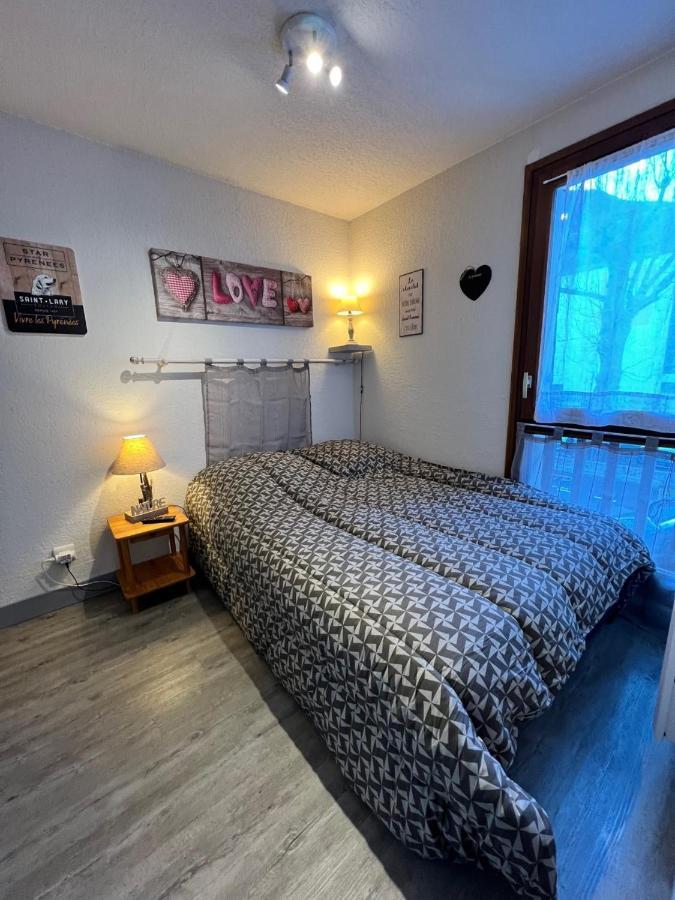 Appt T2 4 Pers Saint Lary Centre Village Parking Eksteriør bilde